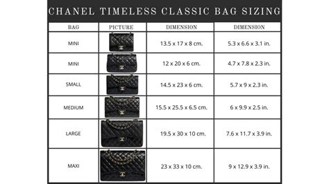 sizes for chanel classic|chanel watch size chart.